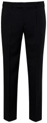 Men+ 066 Porto Pantaloni da abito bellyfit Nero