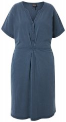 Ulla Popken 837403 Abito in jersey a maniche corte Blu scuro
