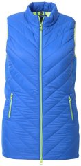 Ulla Popken 837409 Gilet HYPRAR trapuntato Blu