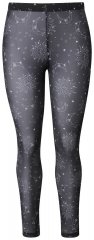 Ulla Popken 837935 Collant senza piede fantasia Nero