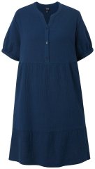Ulla Popken 838567 Abito a maniche corte Multicolore