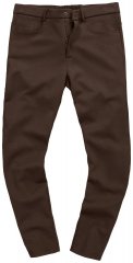 JP1880 New York Flexnamic Pantaloni in jersey con cinque tasche Marrone scuro