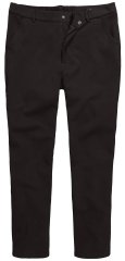 Men+ 207 Bilbao Flexlastic Pantaloni chino in jersey Nero