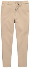 Men+ 207 Bilbao Flexlastic Pantaloni chino in jersey Sabbia