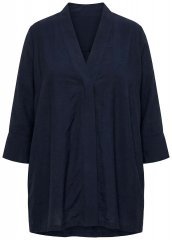 Ulla Popken 840210 Cardigan Blu scuro