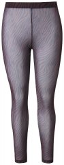 Ulla Popken 842879 Collant senza piede animalier Marrone scuro