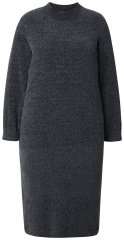 Ulla Popken 843592 Abito a maniche lunghe Antracite
