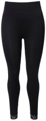 Ulla Popken 844563 Collant senza piede Nero