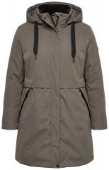 Ulla Popken 845111 Parka Verde scuro