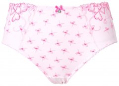 Ulla Popken 845425 Slip con pizzo Rosa