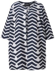 Ulla Popken 846012 Giacca Blu scuro