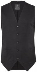 JP1880 846089 Gilet in felpa Nero