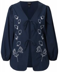 Ulla Popken 846197 Giacca Blu scuro