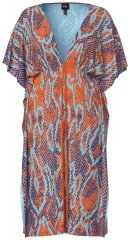 Ulla Popken 846826 Abito animalier Arancione