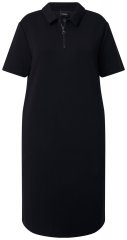 Ulla Popken 848105 Abito in felpa Nero