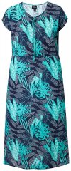 Ulla Popken 848696 Abito fantasia Blu scuro