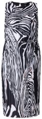 Ulla Popken 848948 Abito animalier Nero
