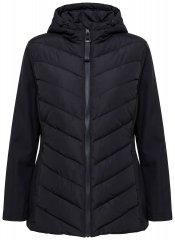 Ulla Popken 849472 Giacca trapuntata Nero