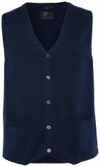 JP1880 851421 Gilet in maglia con scollo a V Blu scuro