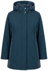 Ulla Popken 851459 Giacca trapuntata Petrolio