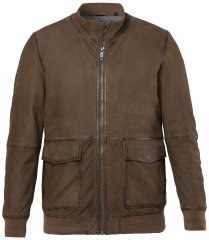 JP1880 851511 Giacca in camoscio di agnello Marrone