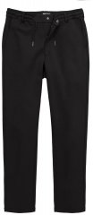 Men+ 663 Bilbao Flexlastic Pantaloni in jersey con elastico in vita Nero