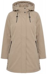 Ulla Popken 851789 Cappotto tecnico Marrone