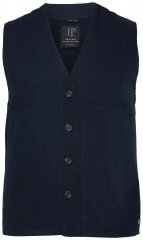 JP1880 851800 Gilet in tweed spigato Blu scuro