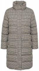 Ulla Popken 851801 Cappotto trapuntato Bianco panna