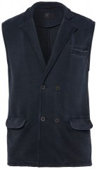 JP1880 851808 Gilet in felpa Nero TALL