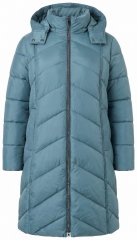 Ulla Popken 851842 Cappotto trapuntato Cachi