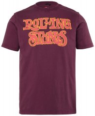 JP1880 851910 Rolling Stones Vintage Logo T-shirt Melanzana