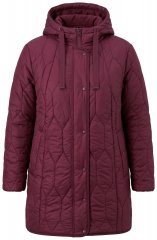 Ulla Popken 852413 Giacca trapuntata Prugna