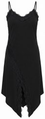 Ulla Popken 852636 Abito a portafoglio Nero