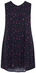 Ulla Popken 852824 Abito a fiori Nero