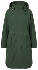 Ulla Popken 852901 Cappotto tecnico Verde oliva