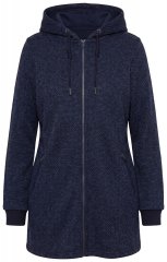 Ulla Popken 853577 Giacca in pile Blu scuro