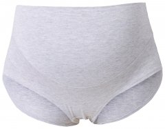 Ulla Popken 853611 Slip premaman Grigio melange