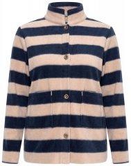 Ulla Popken 854366 Giacca in pile Marrone chiaro