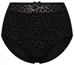 Ulla Popken 854551 Culotte animalier Nero