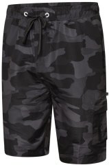 Kam Jeans 3010 costume da bagno con stampa camouflage antracite