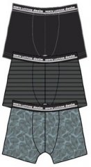 North Latitude 61341 Confezione Da 3 Boxer Verde Oliva Polveroso