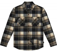 Double Outfitters GS-5233 Camicia di flanella Blu navy/Beige