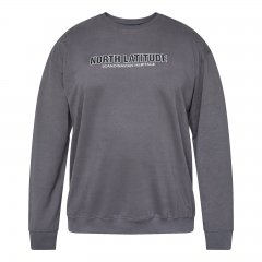 North Latitude Crewneck Sweatshirt Grigio/Antracite