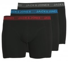 Jack & Jones WAISTBAND Trunks 3-Pack Asphalt