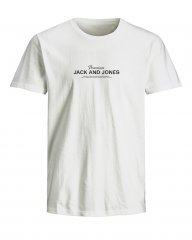 Jack & Jones Ferris Crew Neck T-Shirt Bright White