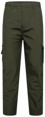 Kam Jeans 245 pantaloni softshell con vita elasticizzata kaki
