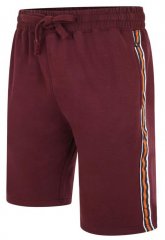 Kam Jeans 3300 Jog Shorts with Side Tape Burgundy