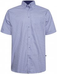 Kam Jeans P046 camicia con motivo geometrico