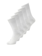Jack & Jones Basic Calzini da tennis Bianco confezione da 5